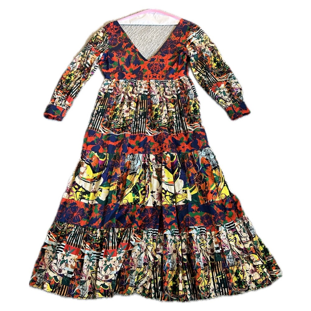 Anthropologie maxi dress